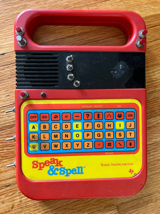 The Speak & Spell: A Circuit Bender's Ideal Starting Point