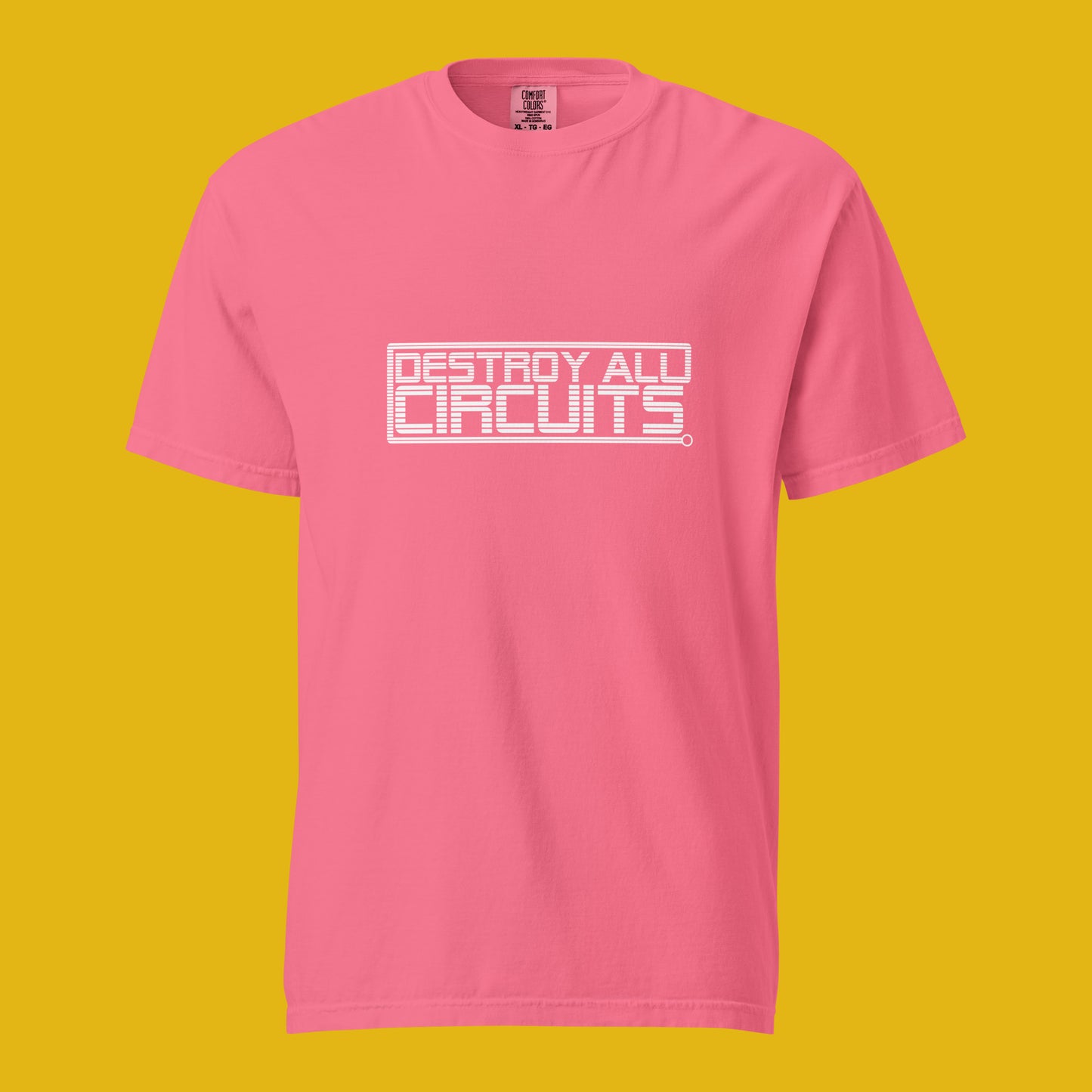 Destroy All Circuits - Unisex garment-dyed heavyweight t-shirt