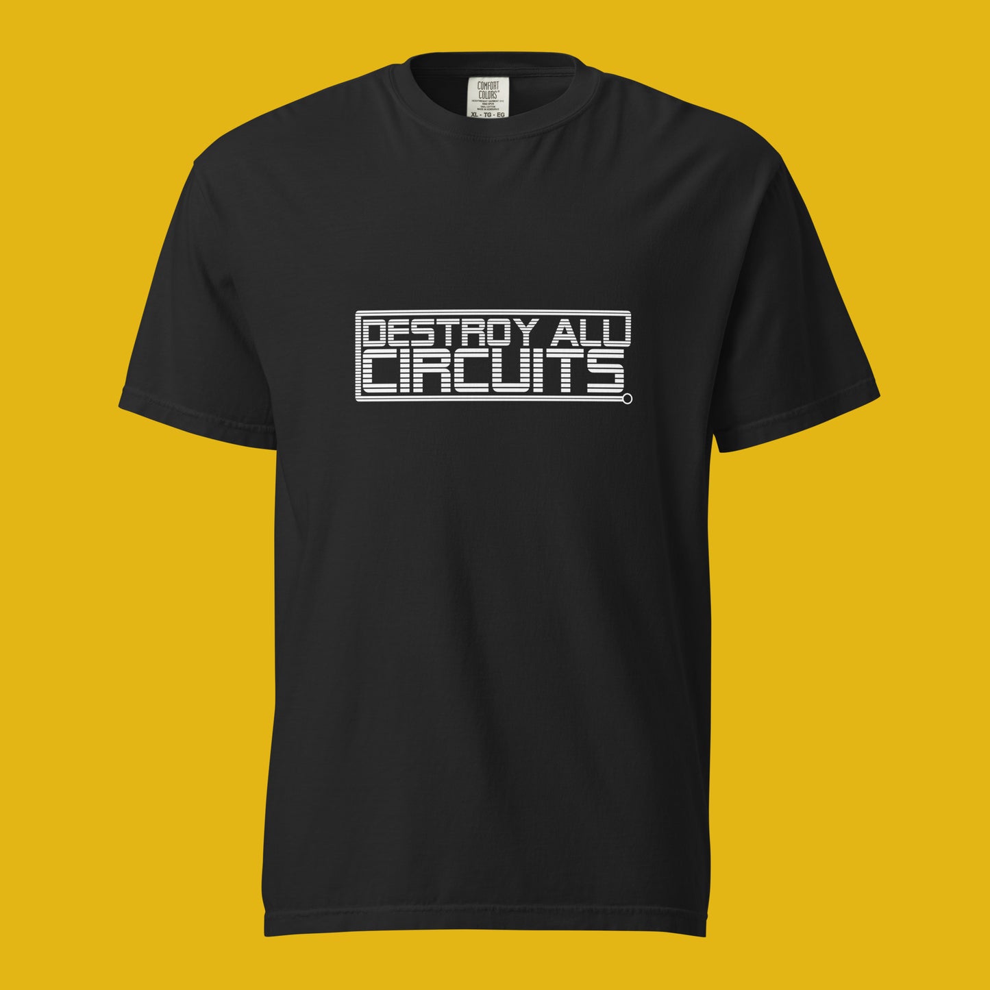 Destroy All Circuits - Unisex garment-dyed heavyweight t-shirt
